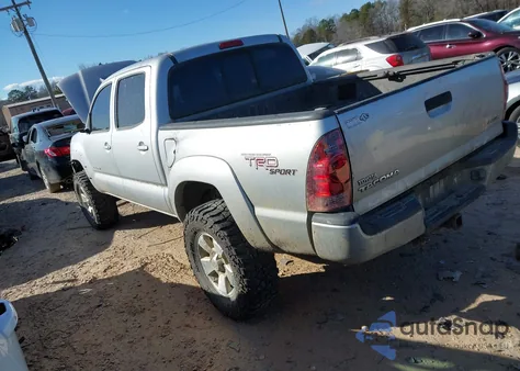 2005 Toyota Tacoma Base V6 z USA, uszkodzony, nr VIN 5TELU42N75Z114800